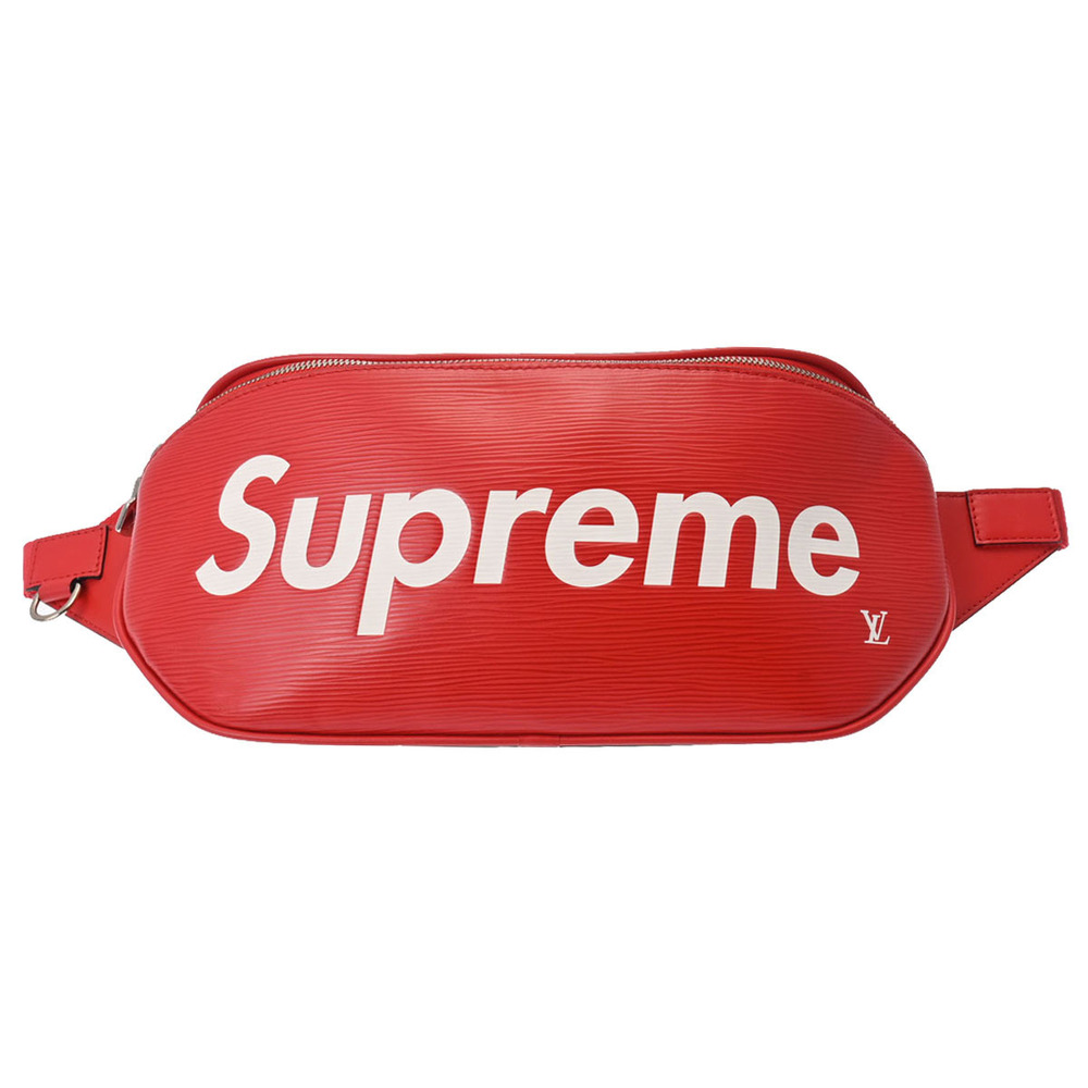 Louis Vuitton Epi Leather Bum Bag LV Supreme Collaboration Red Body